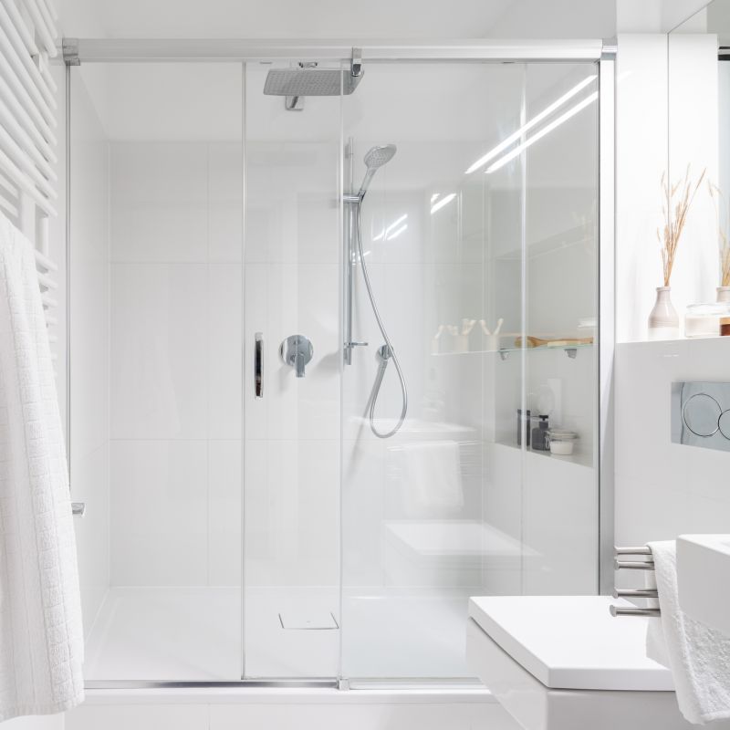 Wide Glass Shower Panoramas